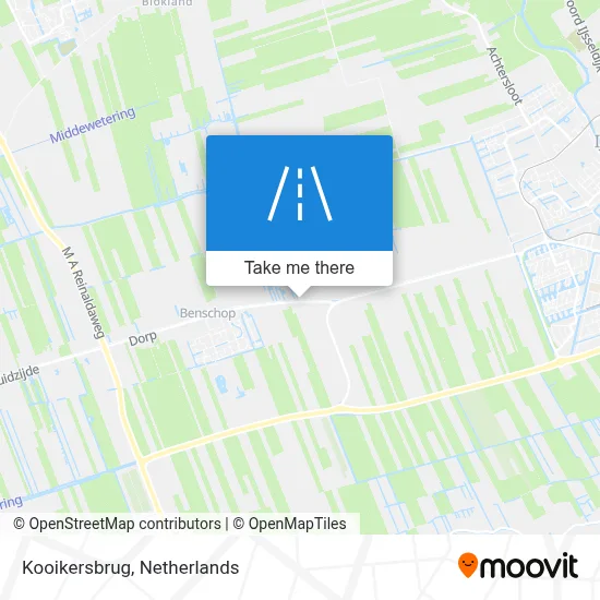 Kooikersbrug map