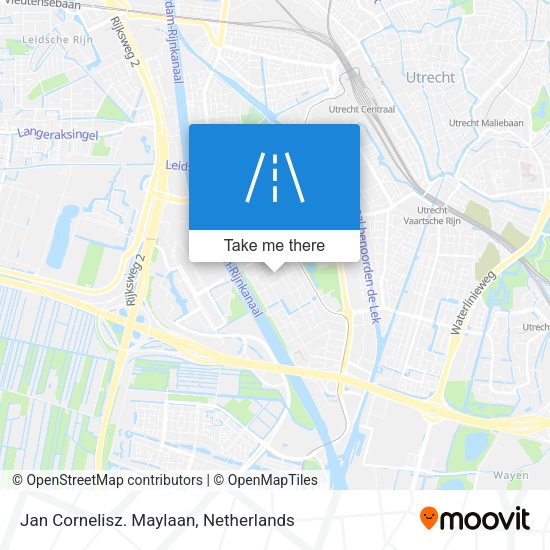 Jan Cornelisz. Maylaan map