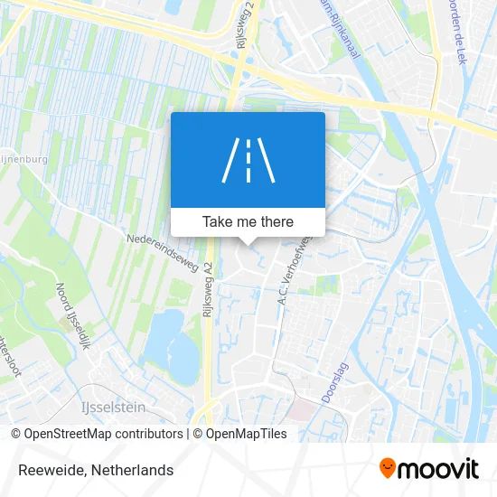 Reeweide Karte