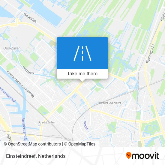 Einsteindreef map