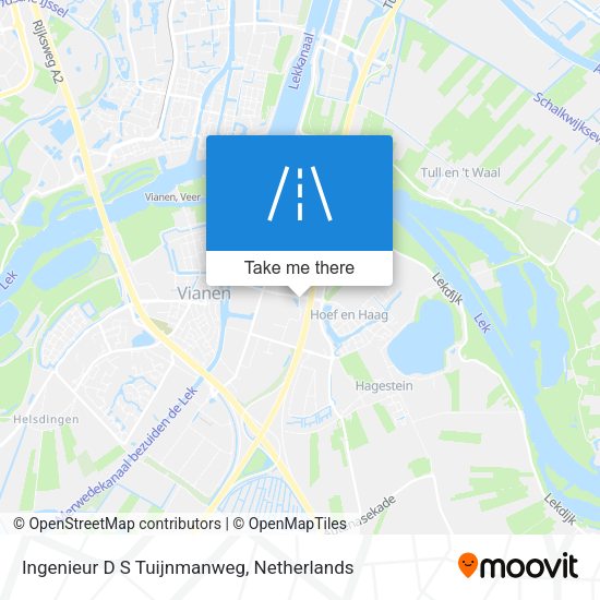 Ingenieur D S Tuijnmanweg map