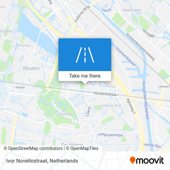 Ivor Novellostraat map