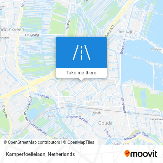 Kamperfoelielaan map