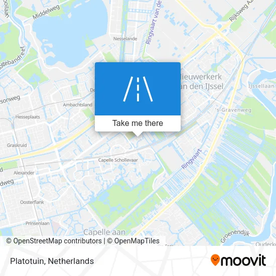 Platotuin map