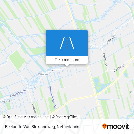 Beelaerts Van Bloklandweg map