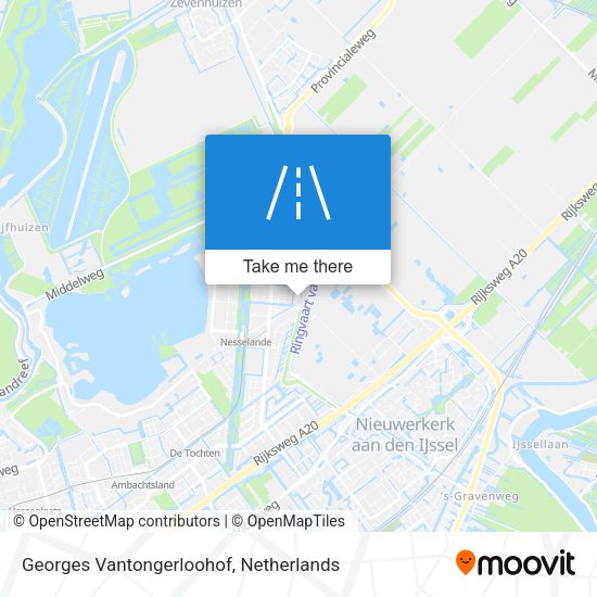 Georges Vantongerloohof map