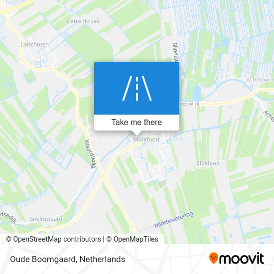 Oude Boomgaard map