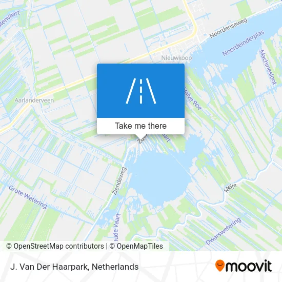 J. Van Der Haarpark map