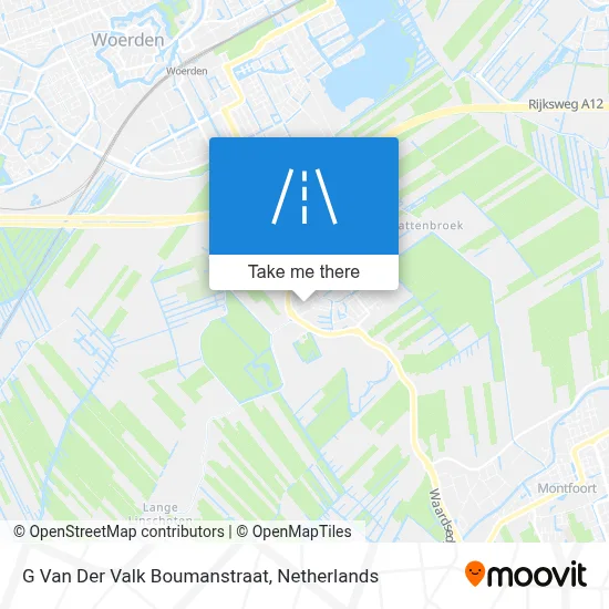 G Van Der Valk Boumanstraat map