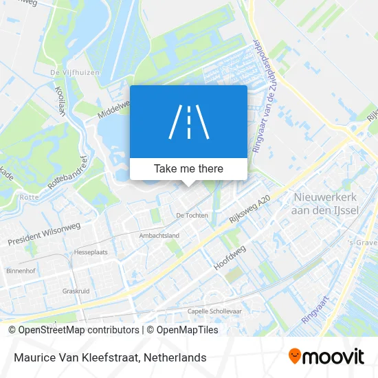 Maurice Van Kleefstraat map