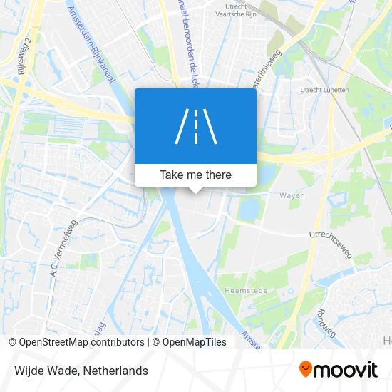 Wijde Wade map