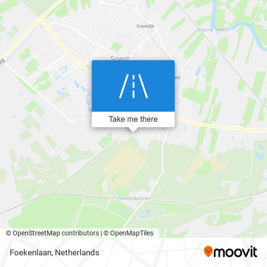 Foekenlaan map