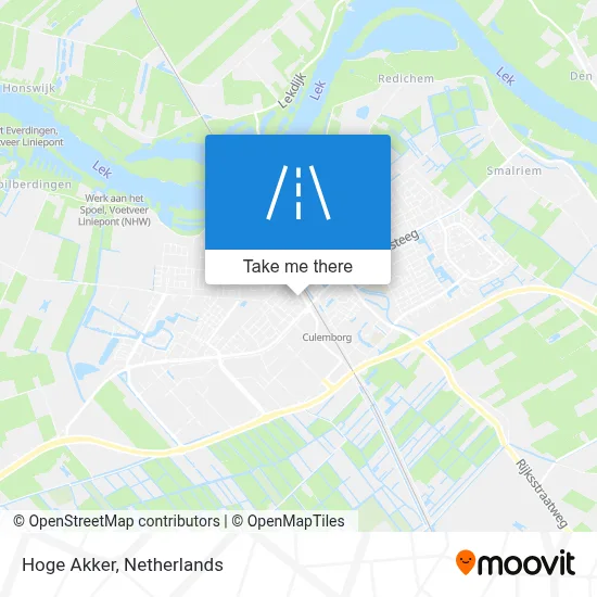 Hoge Akker map