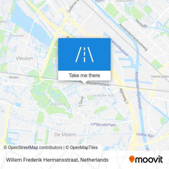 Willem Frederik Hermansstraat map