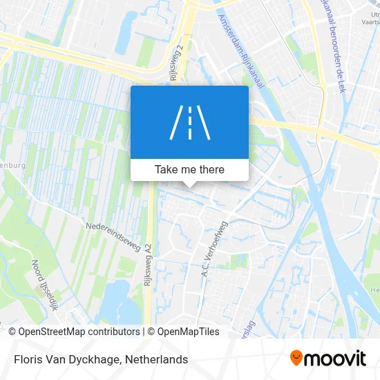 Floris Van Dyckhage map