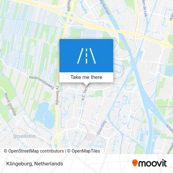 Klingeburg map