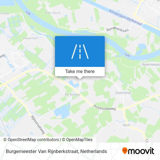 Burgemeester Van Rijnberkstraat map