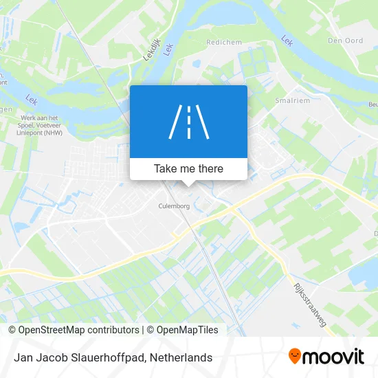 Jan Jacob Slauerhoffpad map