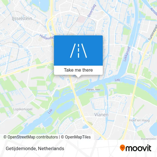 Getijdemonde map