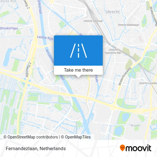 Fernandezlaan map