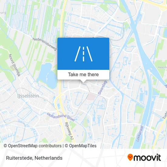 Ruiterstede map