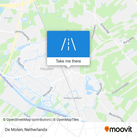 De Molen map