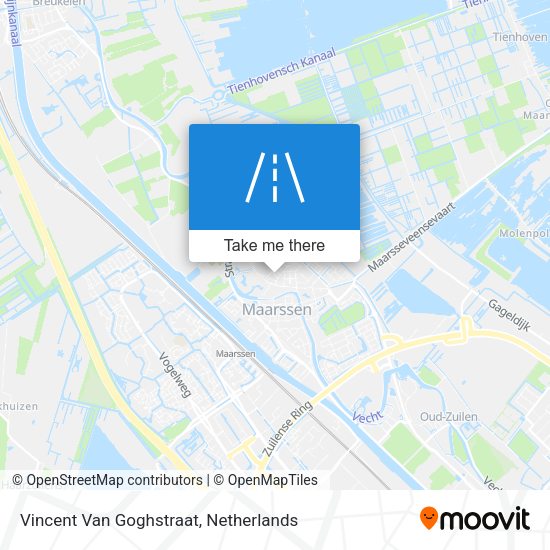 Vincent Van Goghstraat map