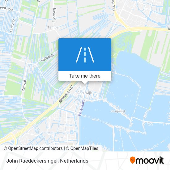 John Raedeckersingel map