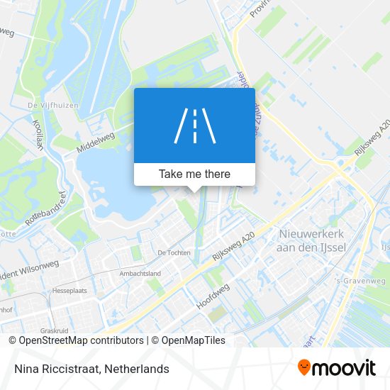 Nina Riccistraat map