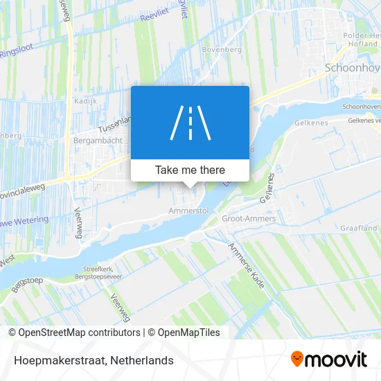 Hoepmakerstraat map
