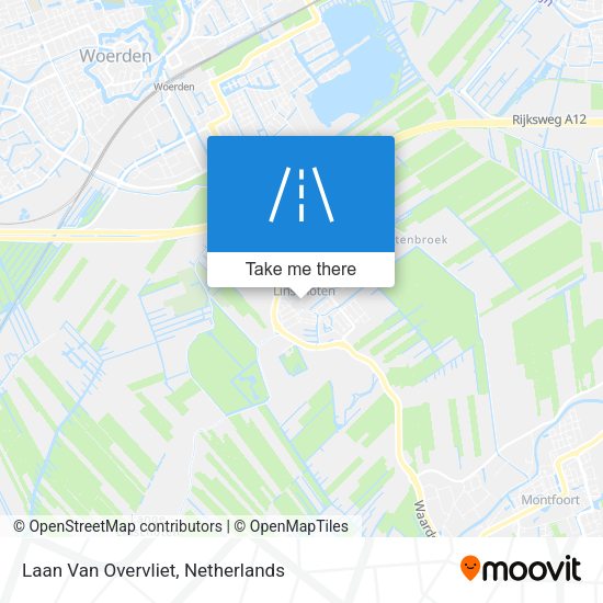 Laan Van Overvliet map