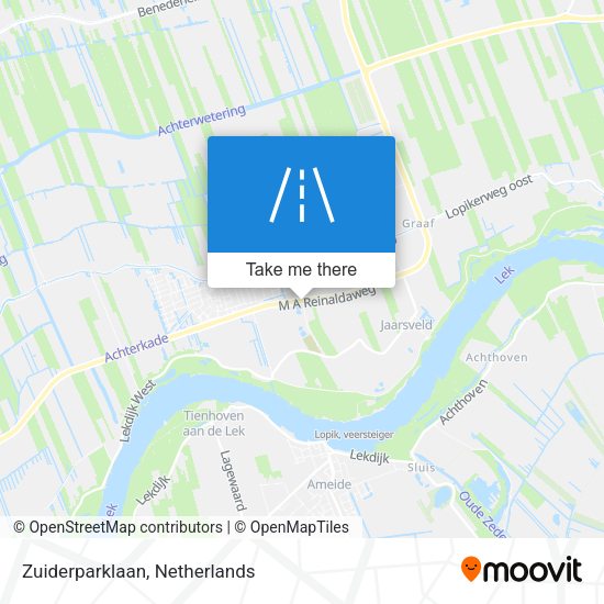 Zuiderparklaan map