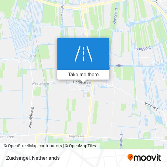 Zuidsingel map