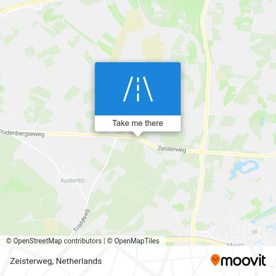 Zeisterweg map