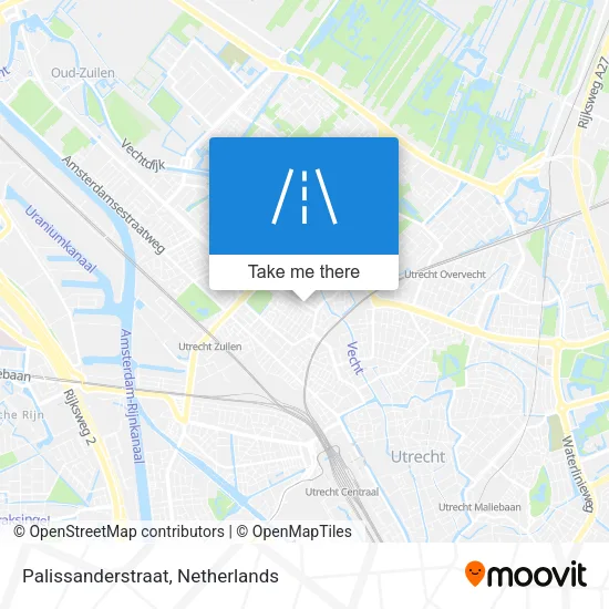 Palissanderstraat map
