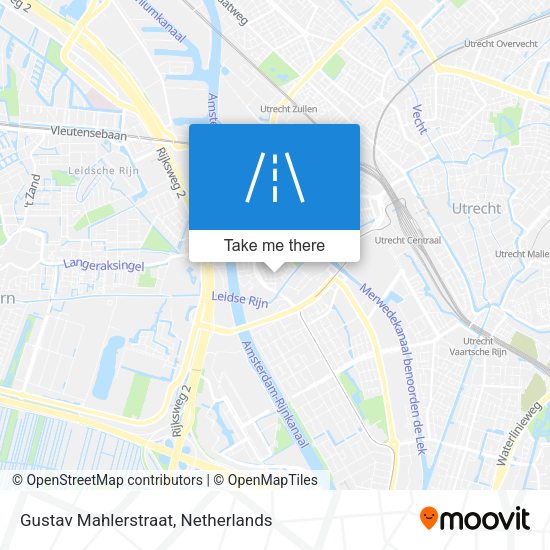 Gustav Mahlerstraat map