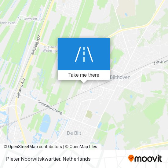 Pieter Noorwitskwartier map