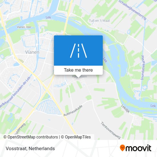 Vosstraat map