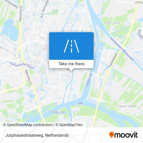 Jutphasestraatweg map