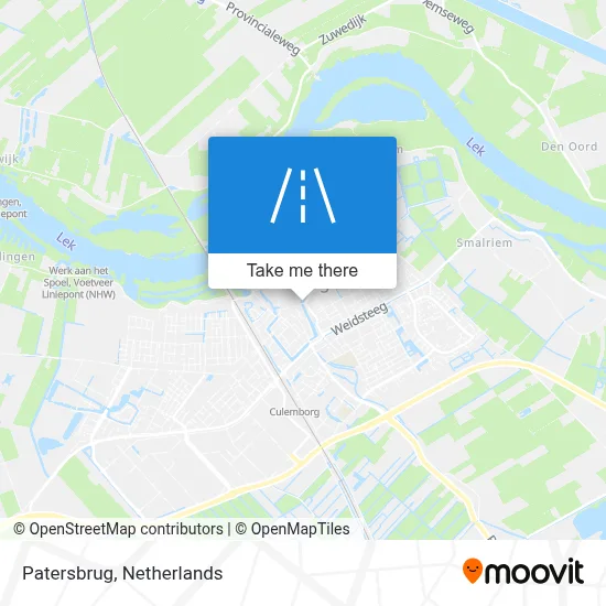Patersbrug map