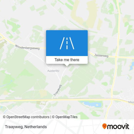 Traayweg map