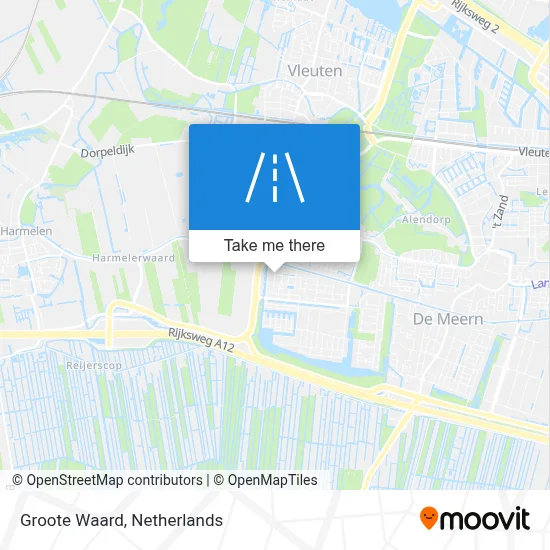 Groote Waard map