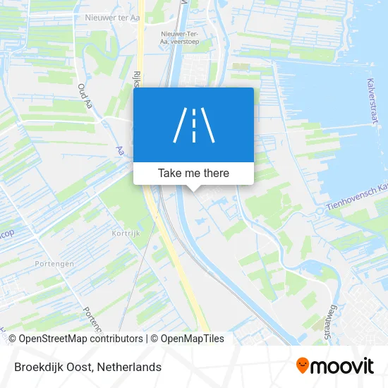 Broekdijk Oost Karte