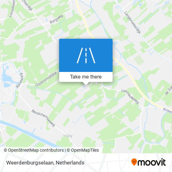 Weerdenburgselaan map