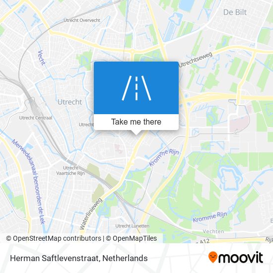 Herman Saftlevenstraat map