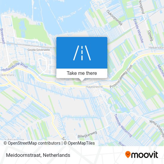 Meidoornstraat map