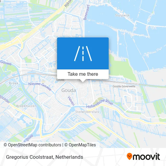Gregorius Coolstraat map