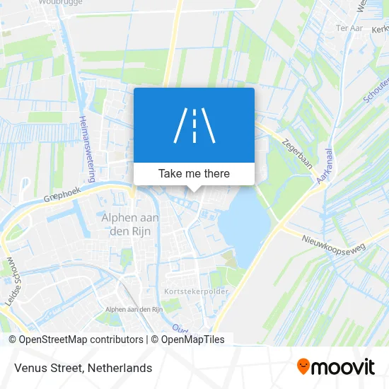 Venusstraat map