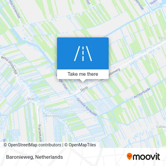 Baronieweg map