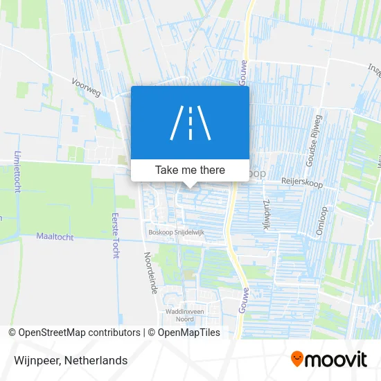 Wijnpeer map